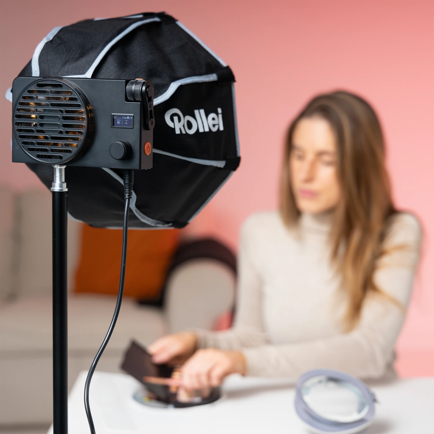 Rollei LED-Dauerlicht | Bi-Color | LUX-Serie 5 Rollei LED-Dauerlicht | Bi-Color | LUX-Serie – Bild 3