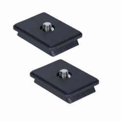 Rollei Schnellwechselplatte | Doppelpack | Für Smartphone Stativ Traveler + Star S1