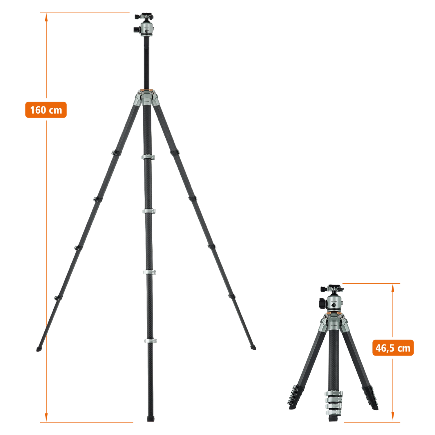 Rollei Lion Rock Traveler Pro Inkl. Stativkopf 8 Rollei Lion Rock Traveler Pro Inkl. Stativkopf – Bild 6