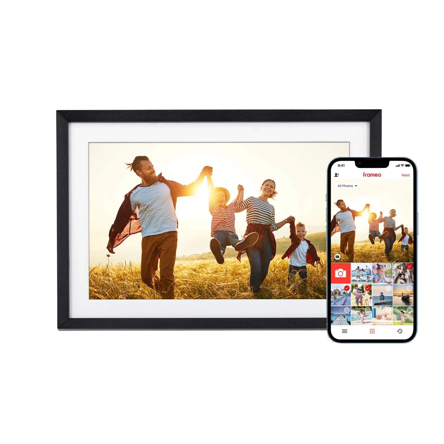 Rollei Smarter Bilderrahmen | 10,1" Diagonale | WiFi | Frameo App | Modell 107 4 Rollei Smarter Bilderrahmen | 10,1" Diagonale | WiFi | Frameo App | Modell 107 – Bild 2