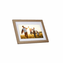 Rollei Smarter Bilderrahmen | 10,1" Diagonale | WiFi | Frameo App | Modell 1010 -Rollei Verkäufe 50014 Smart Frame WiFi 1010 Holzoptik Eiche 02