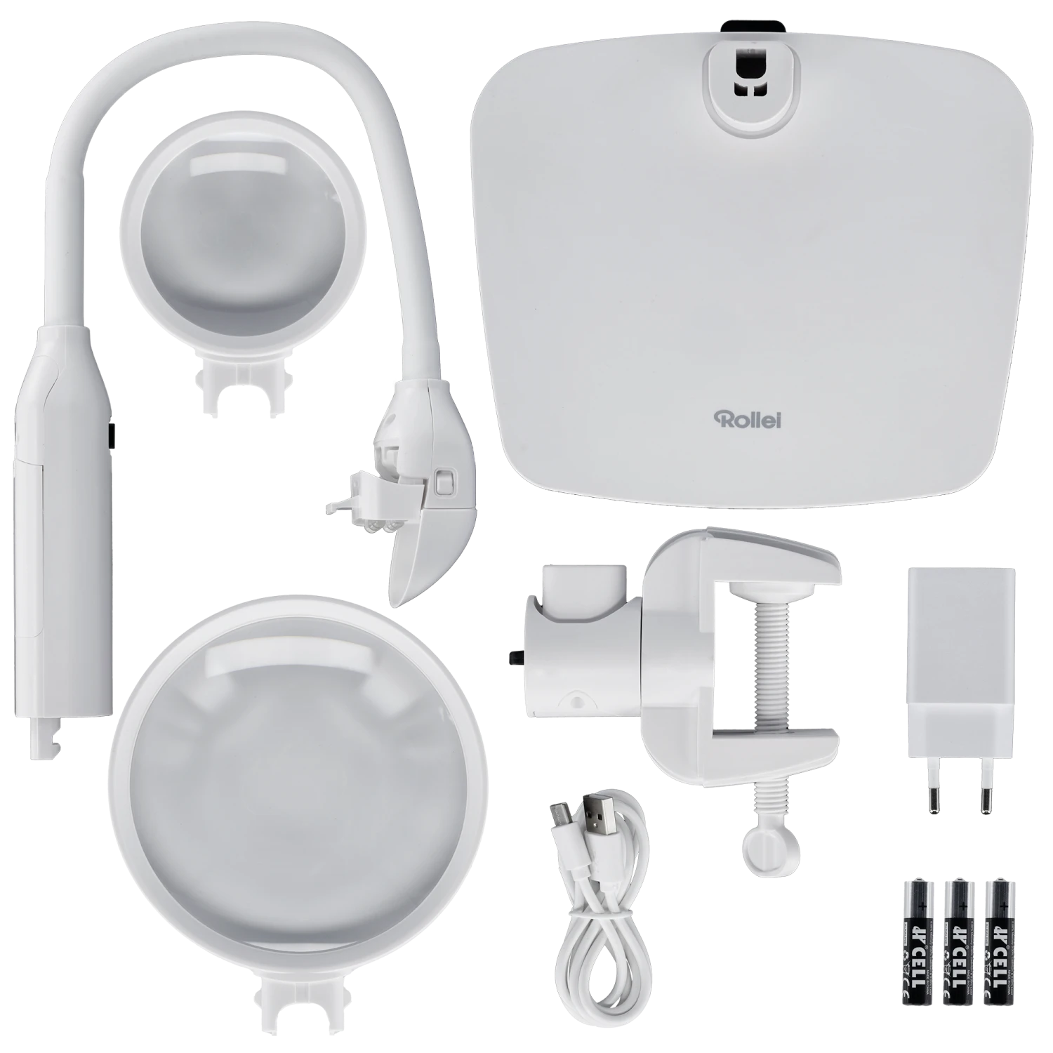 Rollei Tischlupe I Mit LED-Licht 6 Rollei Tischlupe I Mit LED-Licht – Bild 4