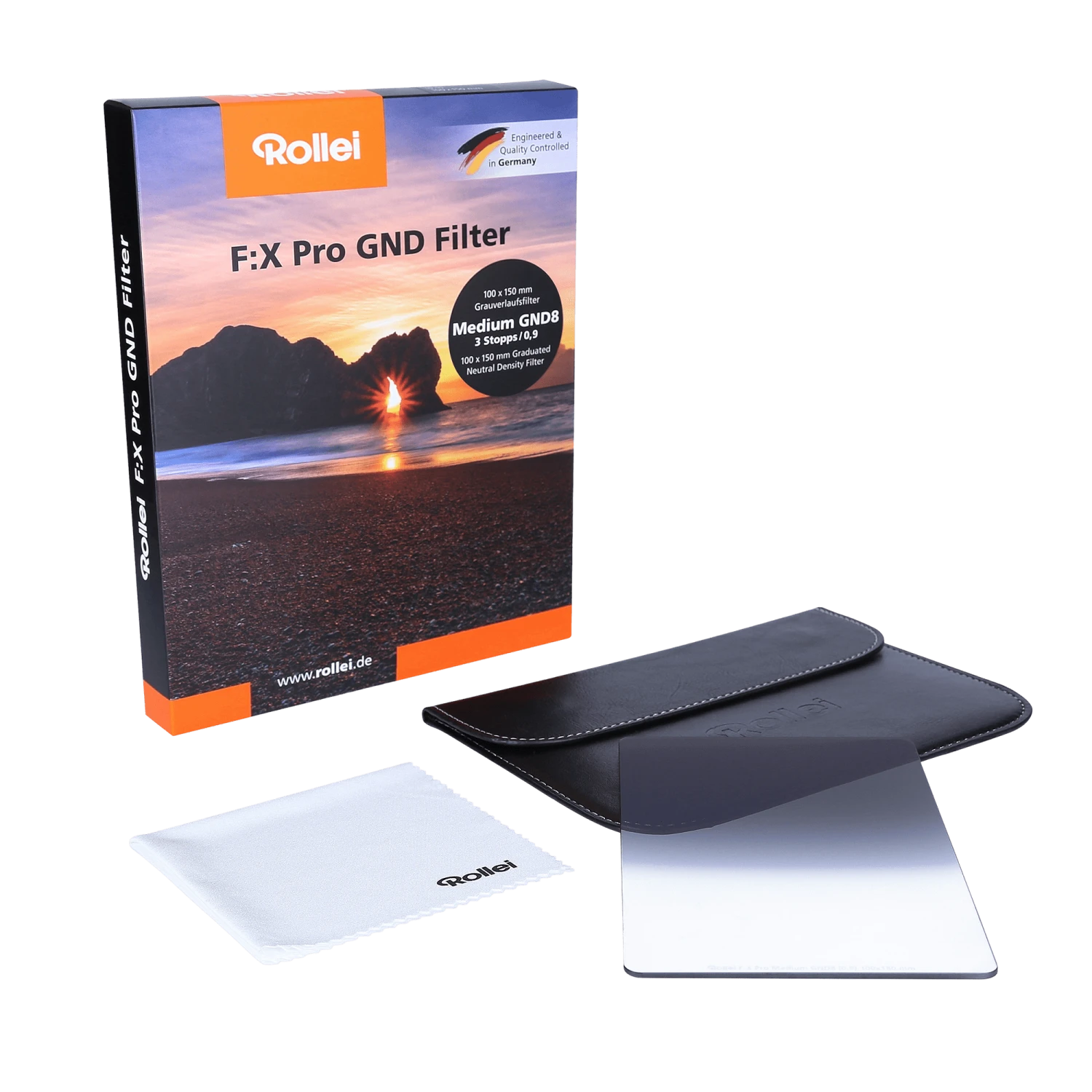 Rollei F:X Pro Medium Rechteckfilter - Grauverlaufsfilter 100 Mm 3 Rollei F:X Pro Medium Rechteckfilter - Grauverlaufsfilter 100 Mm